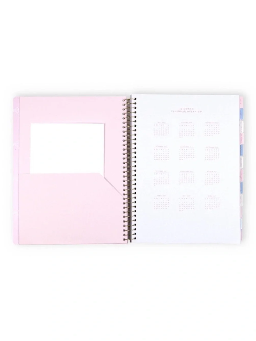 NWT LoveShackFancy x target yoobi ribbon Rosa teacher planner sterling dusk 🌸🎀🩷